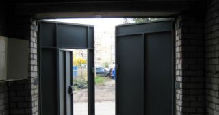Купить гаражные ворота распашные Дюртюли, цена от 3861 руб.