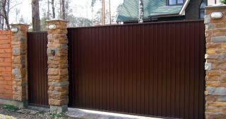 Купить откатные ворота консольные Дюртюли, цена от 2780 руб.