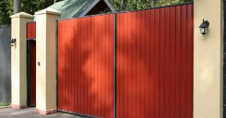Купить ворота из профнастила Дюртюли, цена от 4067 руб.